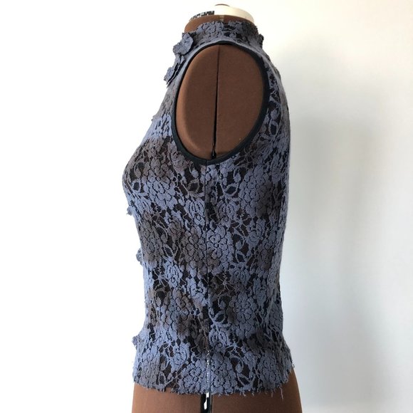 Lace Fitted Shell - Picture 4 of 8